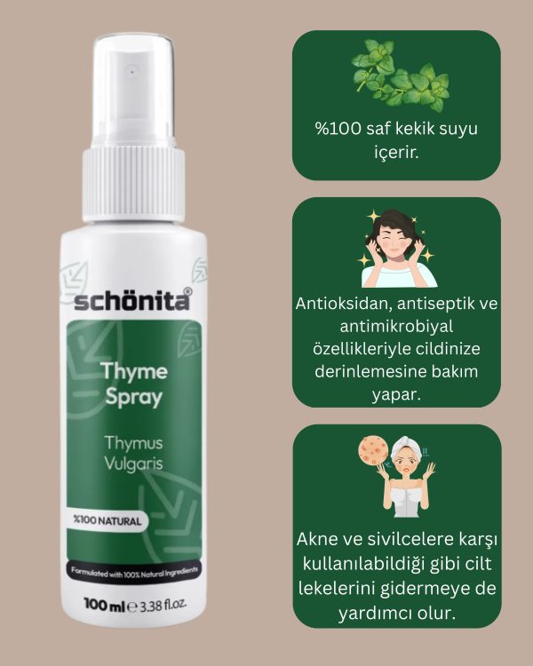 Schönita %100 Saf Kekik Suyu - 100ml