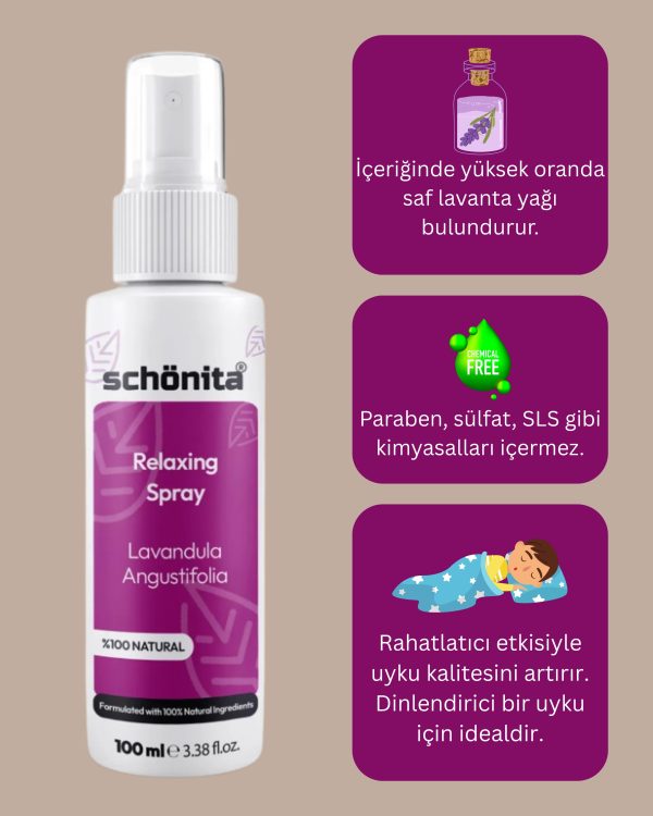 Schönita - Uyku ve Yastık Spreyi - 100ml