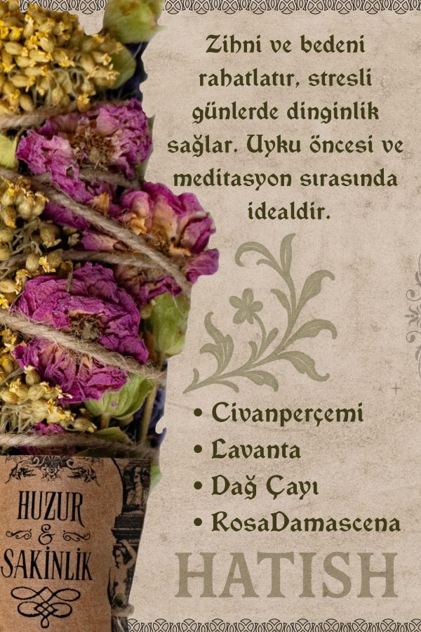 Doğal Tütsü Buketi - Huzur & Sakinlik